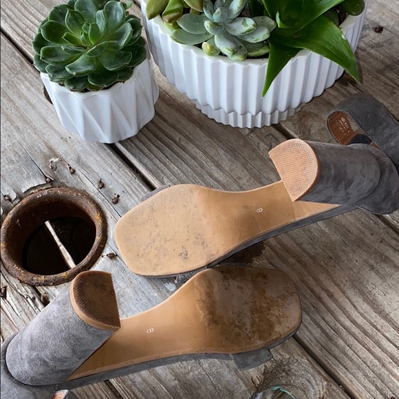 Jeffrey Campbell  heels gray suede size 8 - Picture 6 of 6